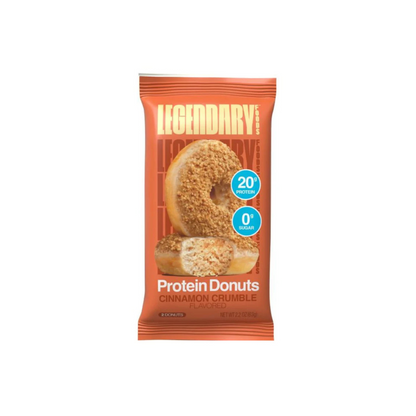 Protein Donut Cinnamon Crumble