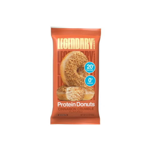 Protein Donut Cinnamon Crumble