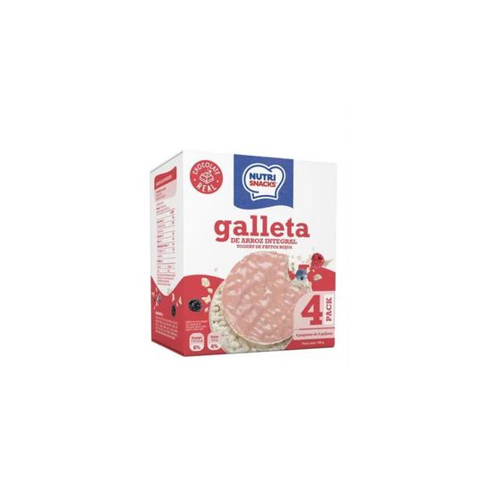 Galletas De Arroz Integral Con Yogurt
