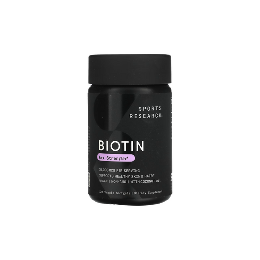 Biotin 10000 mcg 120 veggie softgels
