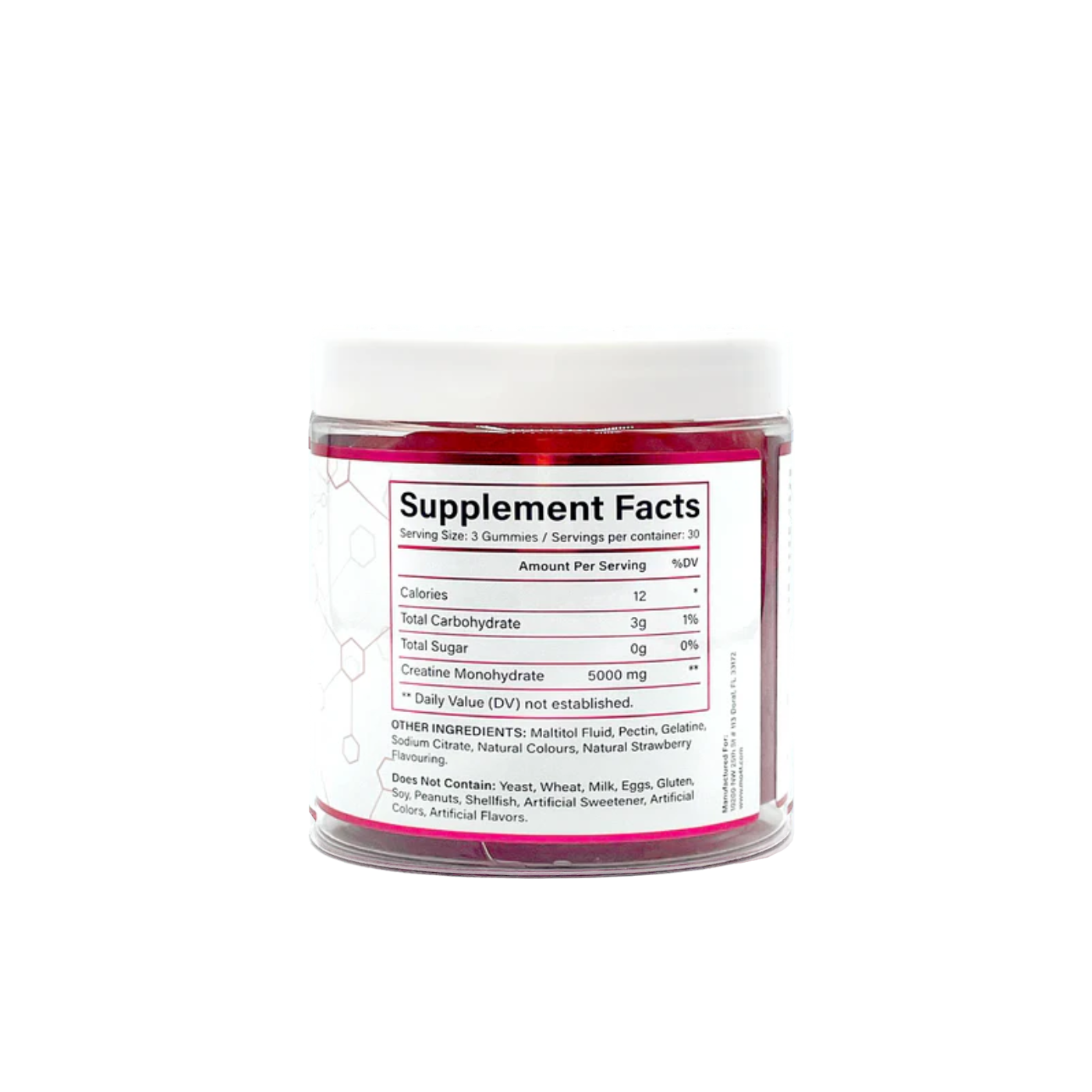 Creatine Gummies Strawberry