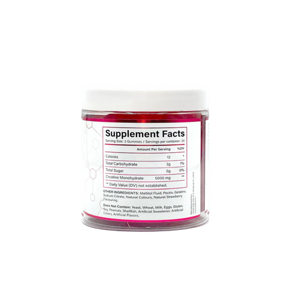 Creatine Gummies Strawberry