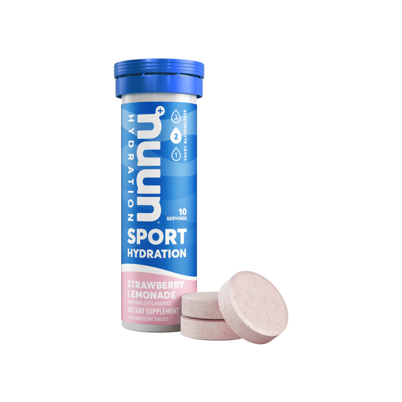 Nuun Energy Sin Cafeína Strawberry Lemonade