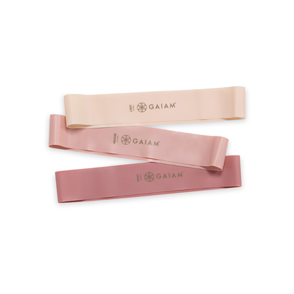 Gaiam Flat Band Neutralks 3 Packs