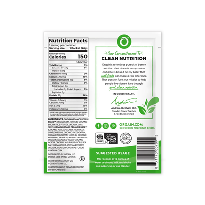 Orgain Pack Chocolate