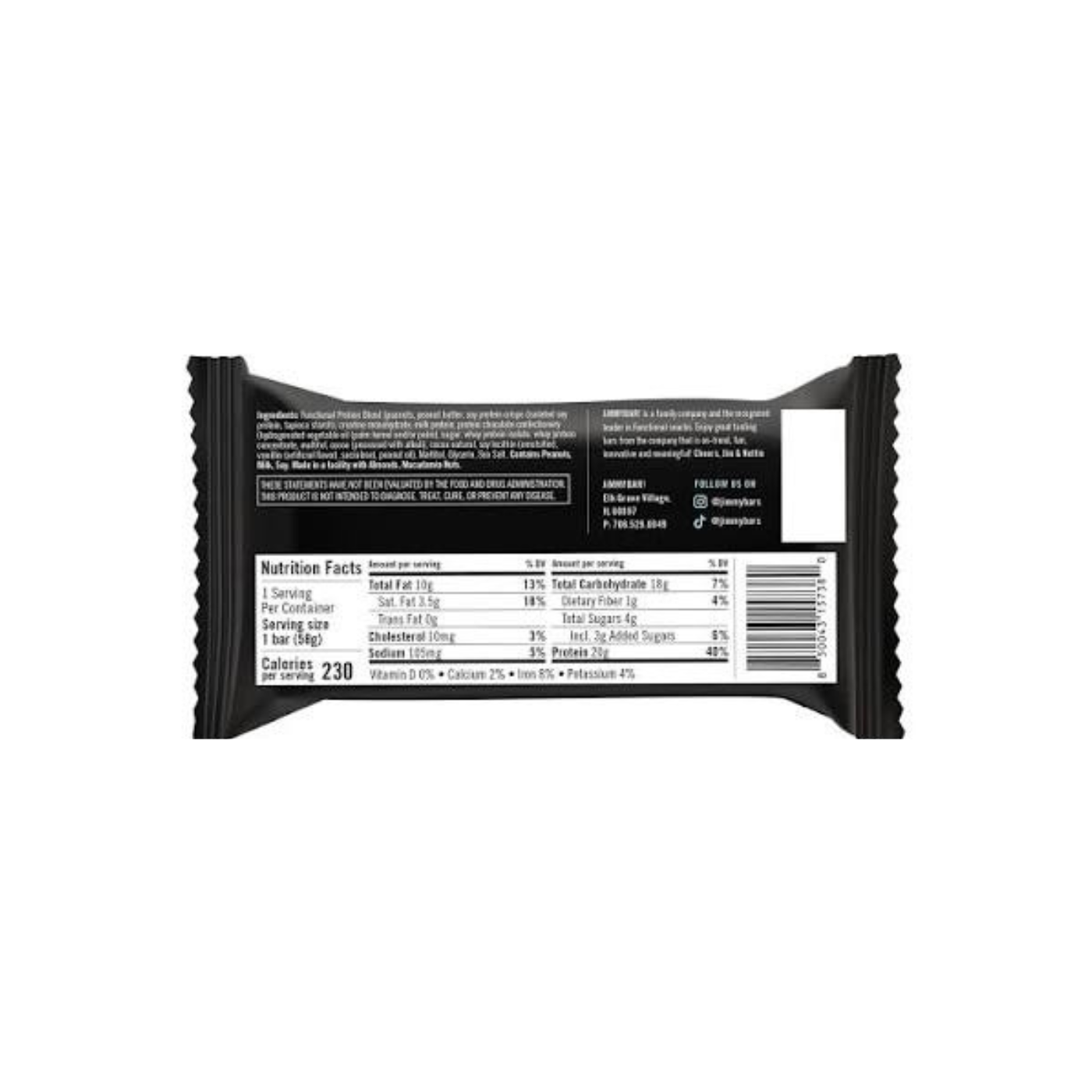 Jimmy Bar + Creatine Choco Peanut Butter