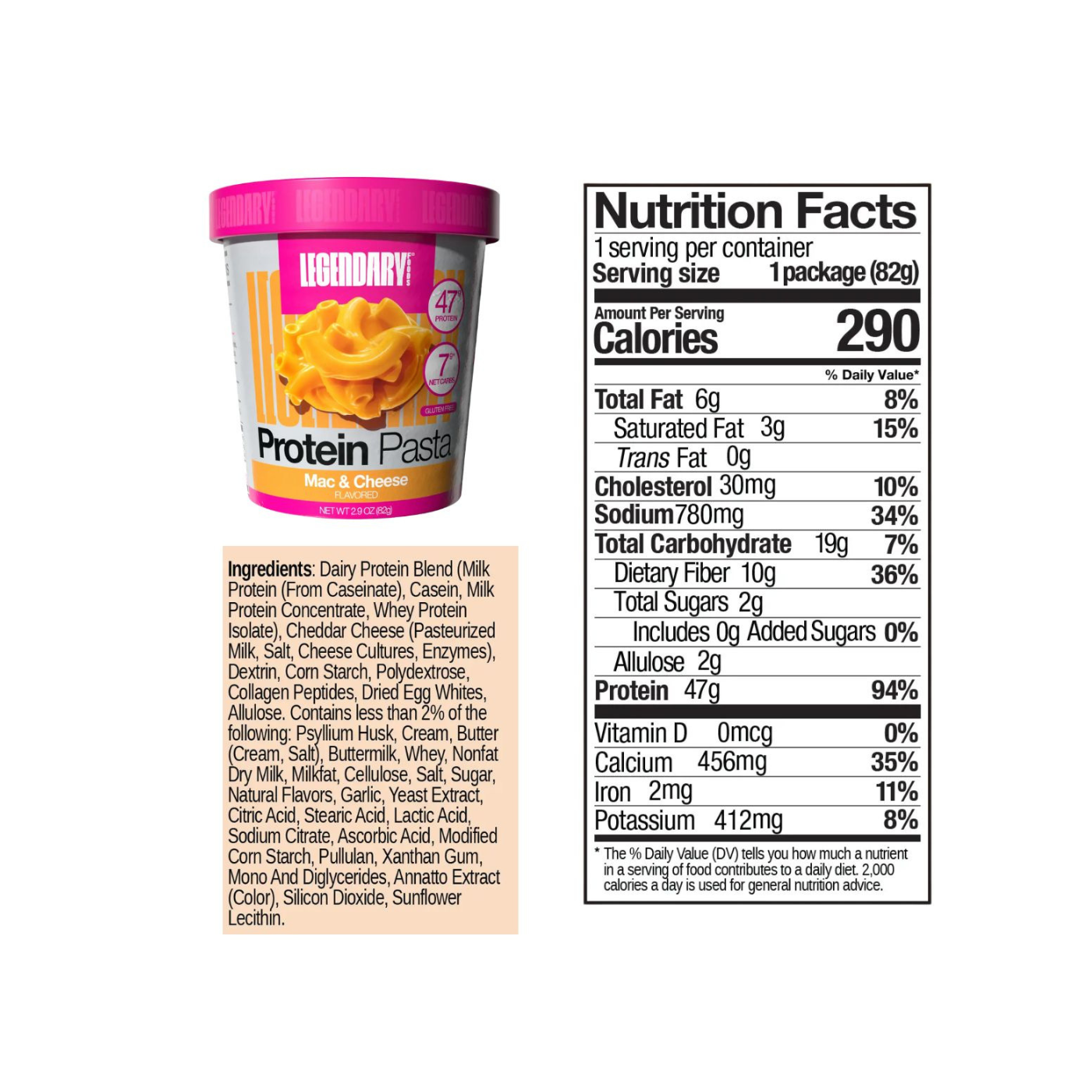 Protein Pasta Mac And Cheese