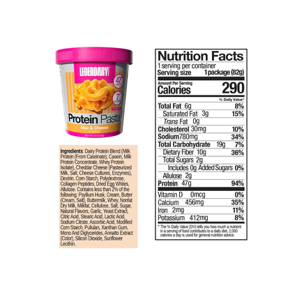 Protein Pasta Mac And Cheese