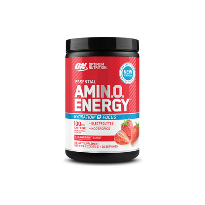 On Amino Energy +Electrolytes Strawberry Burst 30 serv