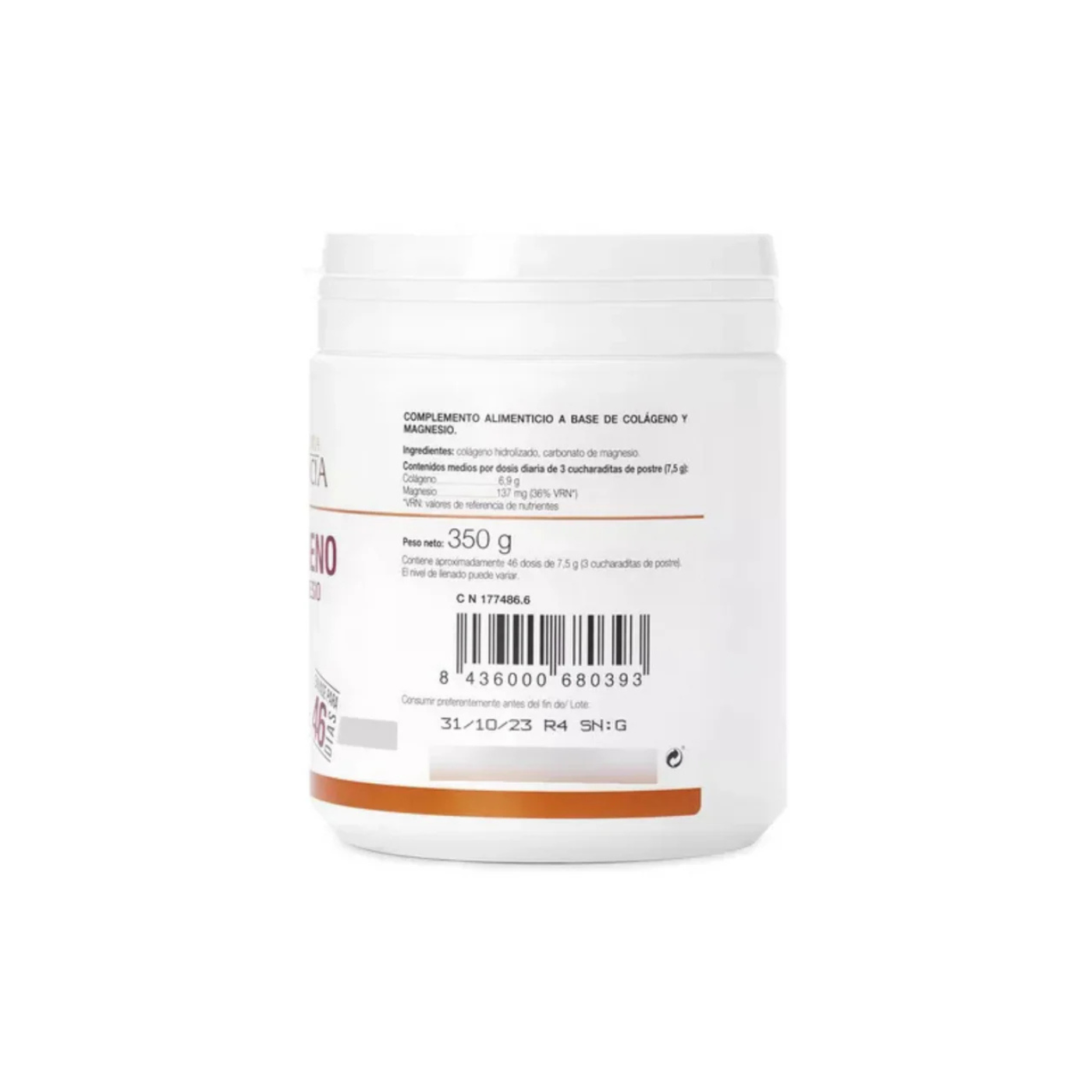 Colageno con Magnesio 350g Polvo