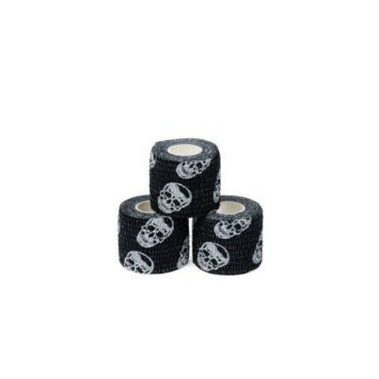 Skull Tape Box 3-Pack Negro