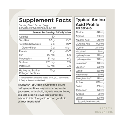 Collagen Peptides Dark Organic