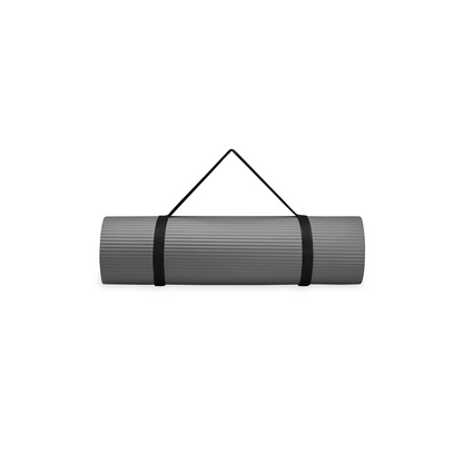 10MM Solid Yoga Mat Grey