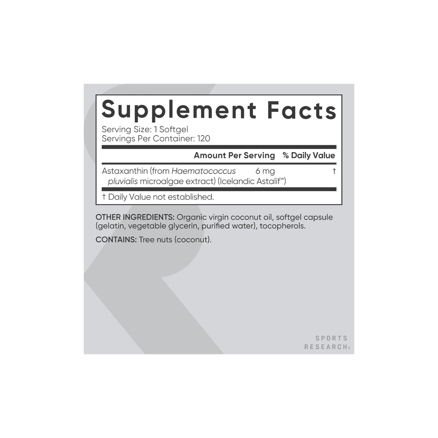 Astaxanthin 60 Softgel