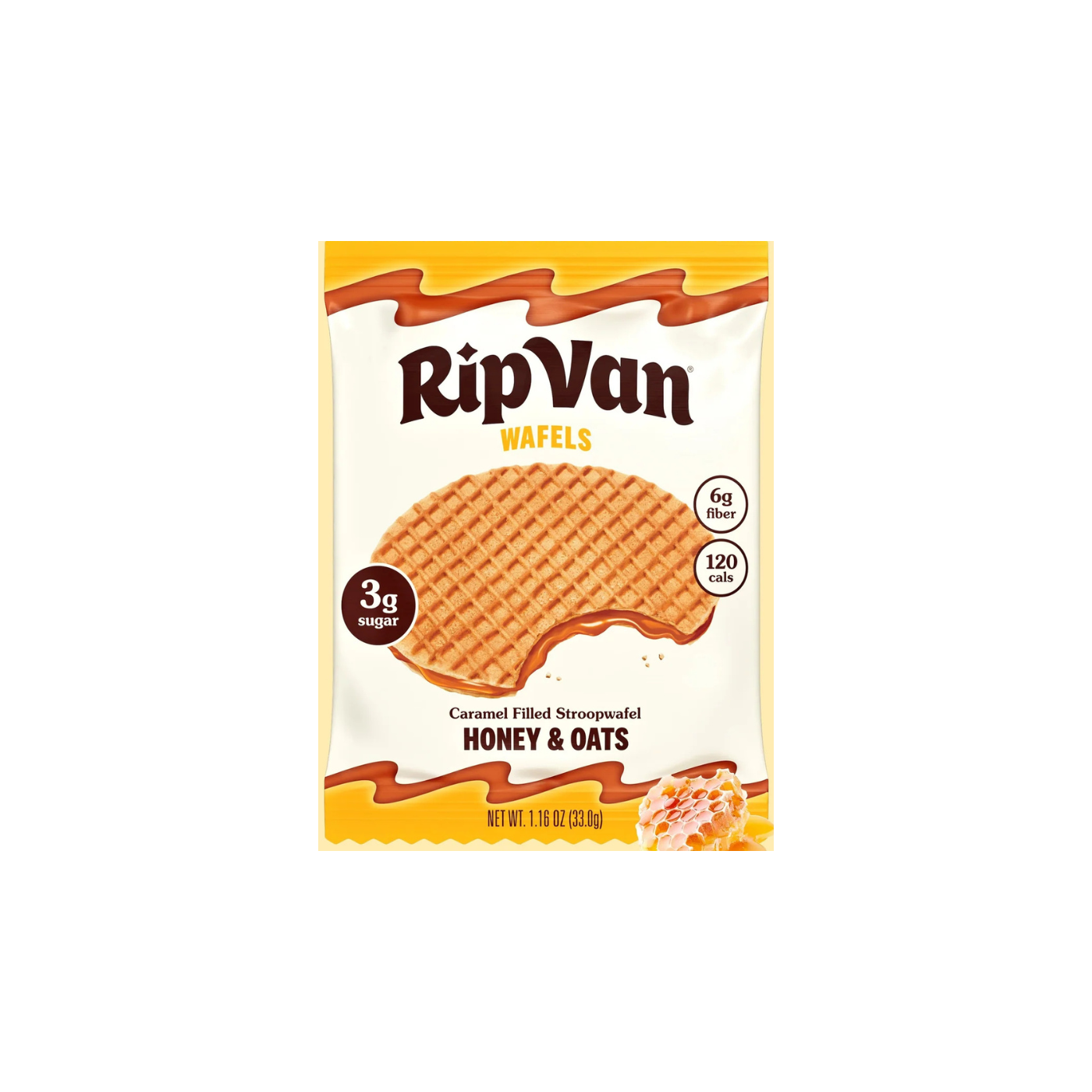 Low Sugar Wafels Honey & Oats