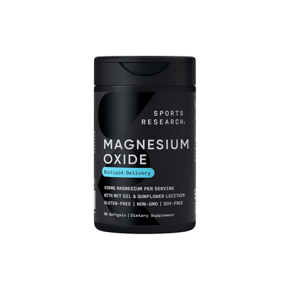 Magnesium Oxide 420MG (90 SOFOTGELS)