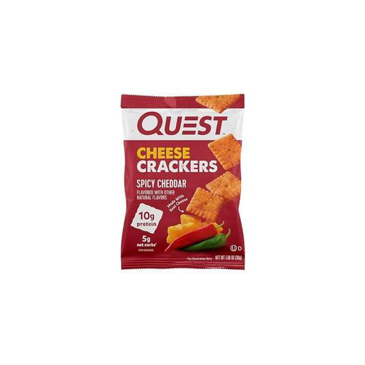 QUEST CHEESE CRACKERS SPICY