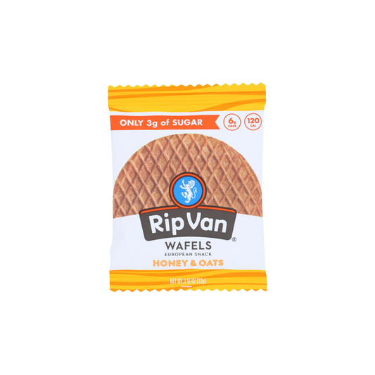 Low Sugar Wafels Honey & Oats