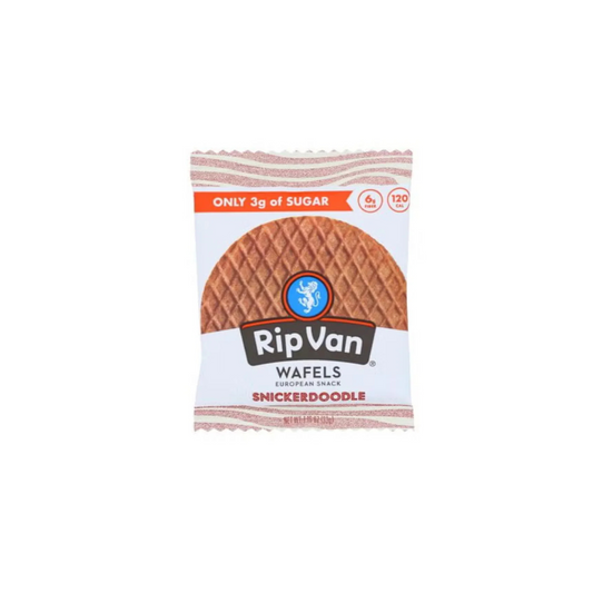 Low Sugar Wafels Snickerdoodle
