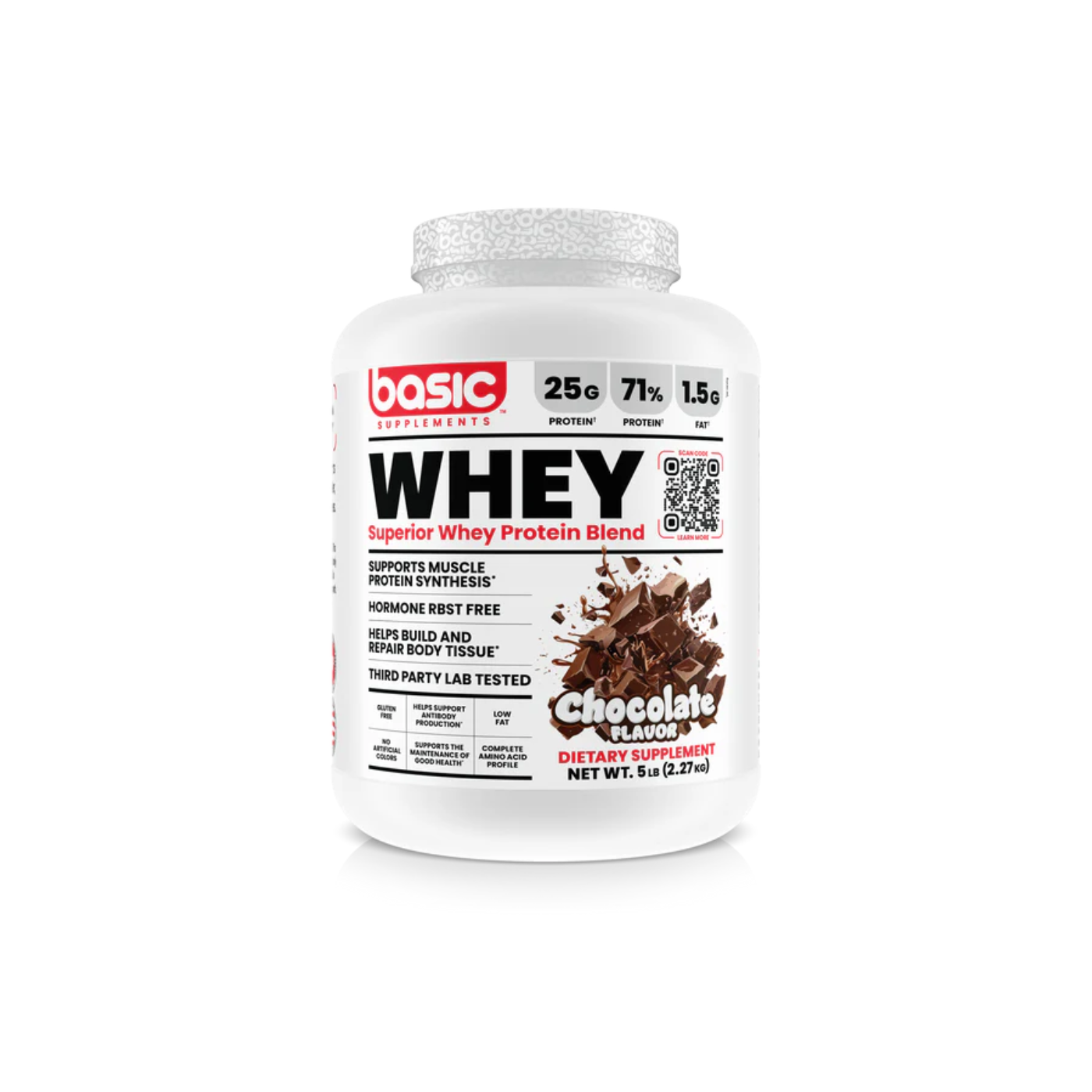 Basic Whey Chocolate 5LB