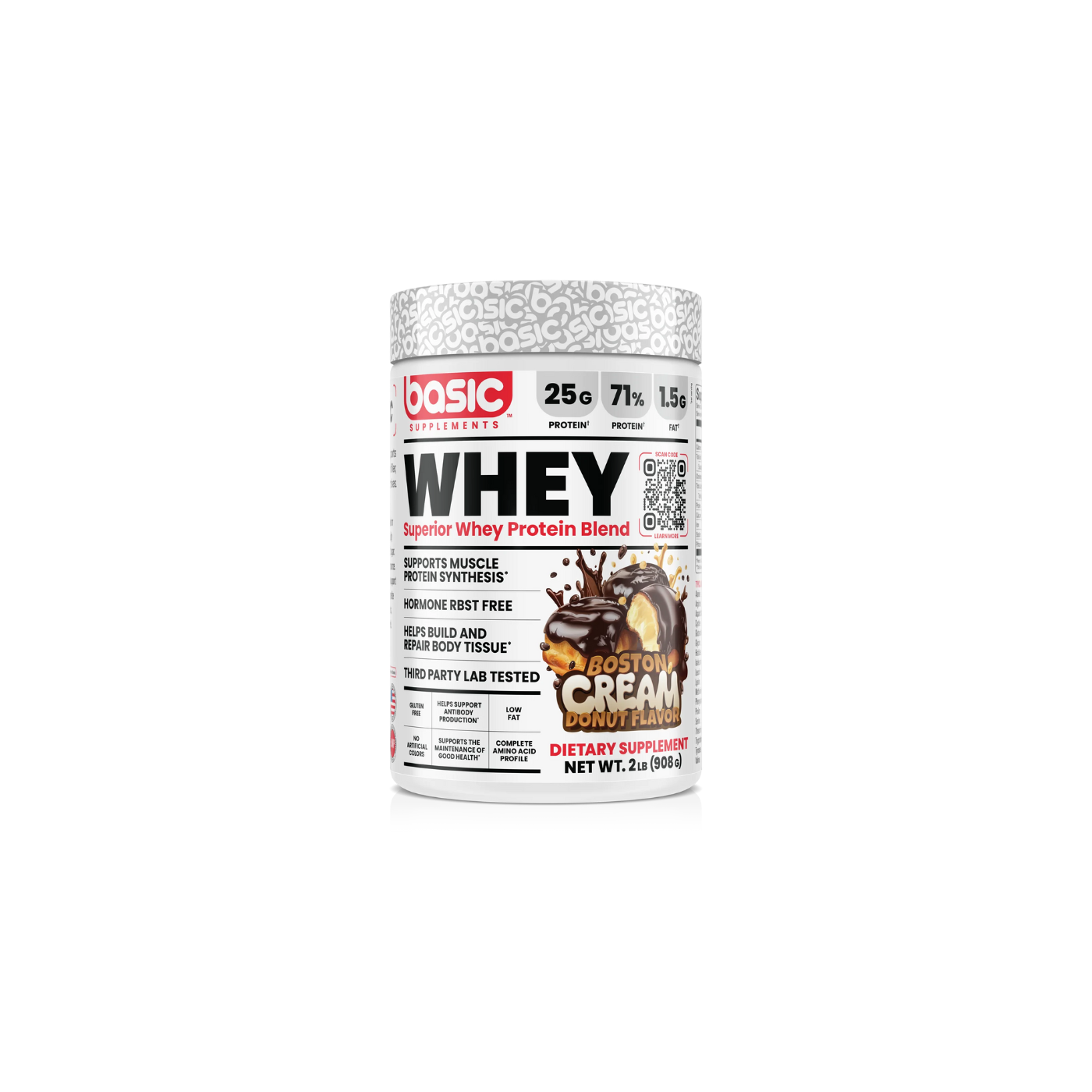 Basic Whey Boston Cream Donut 2LB