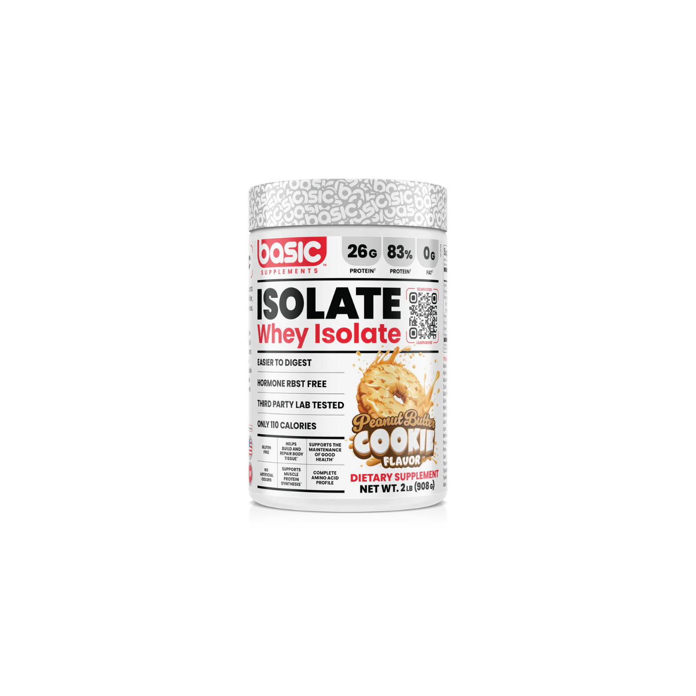 Basic Isolate Peanut Butter Cookie 2LB