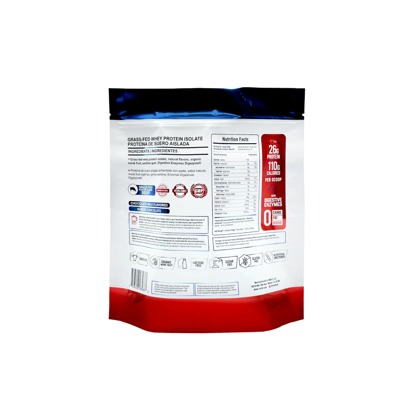 Iso 26 Whey Protein Isolate Chocolate