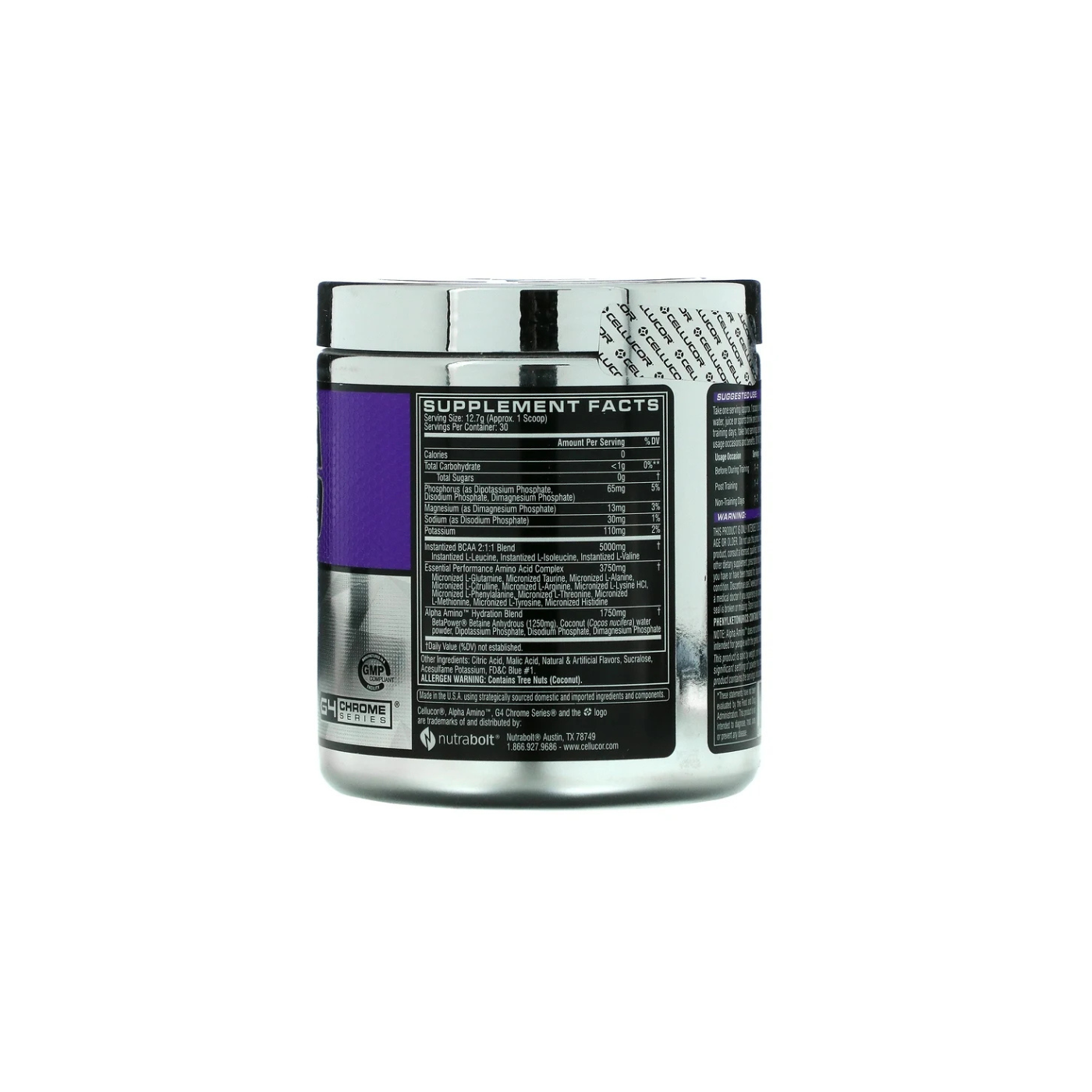 Alpha Amino 30 servings Icy Blue Razz