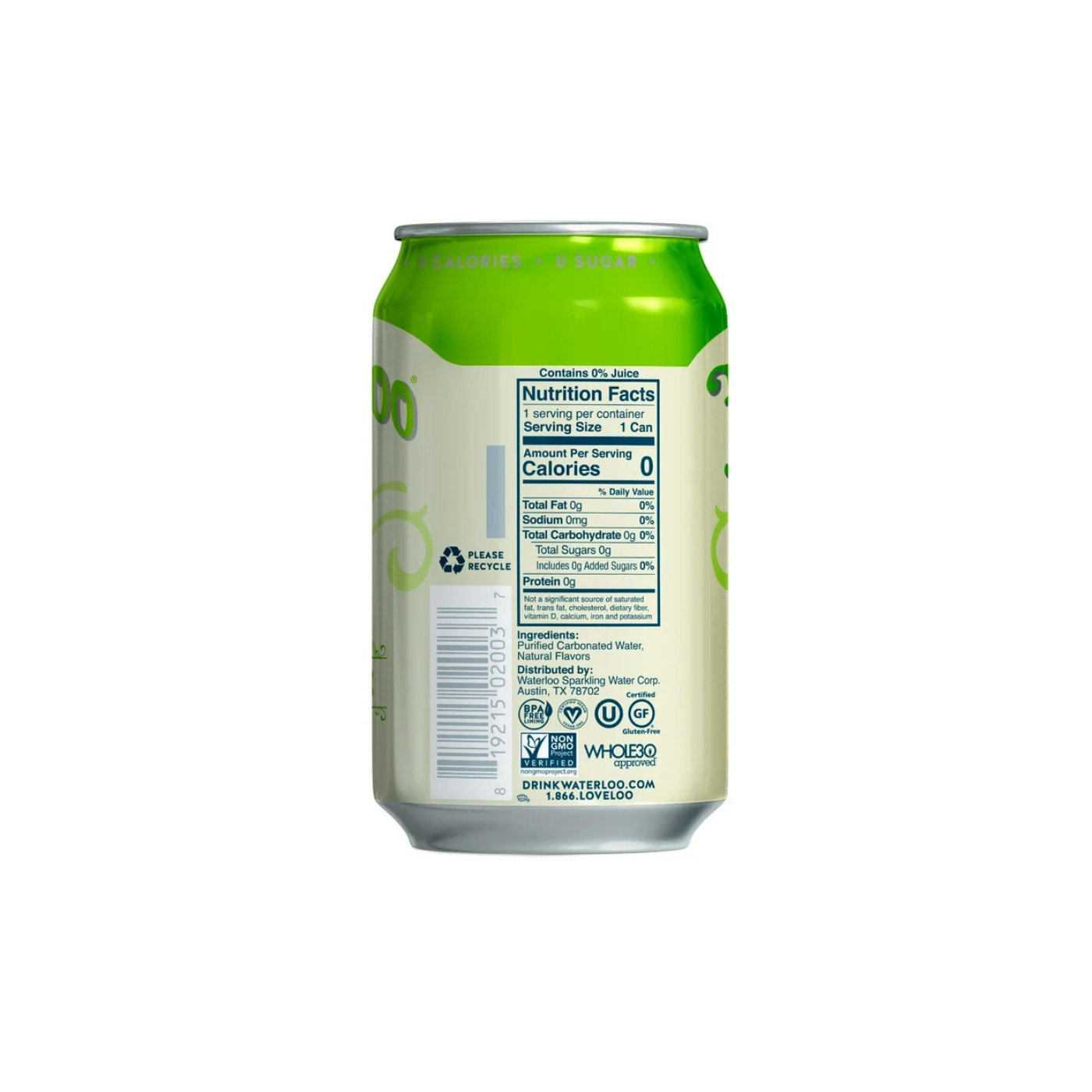 Agua Espumosa Lemon Lime