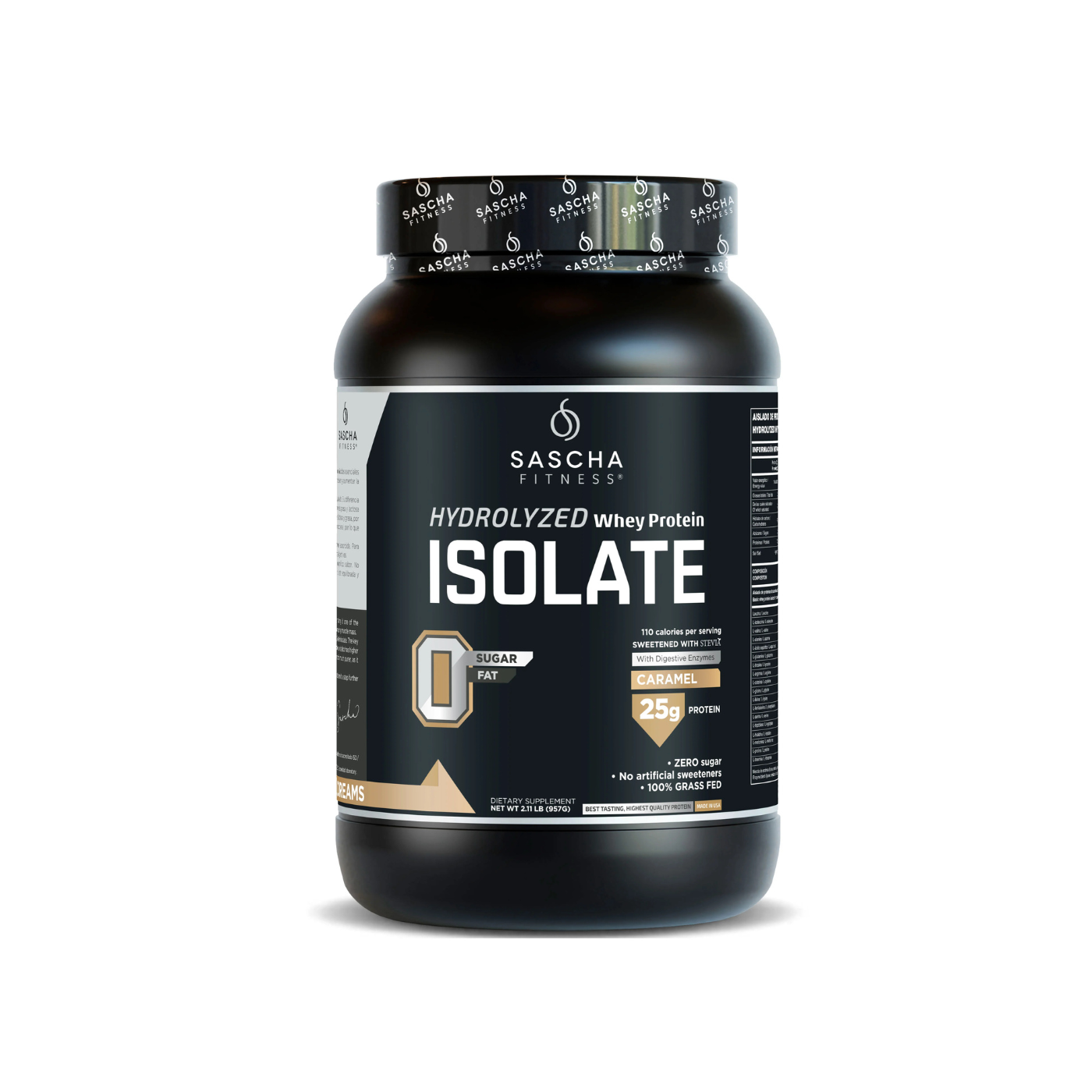 Sascha Fitness- Iso Protein Caramel