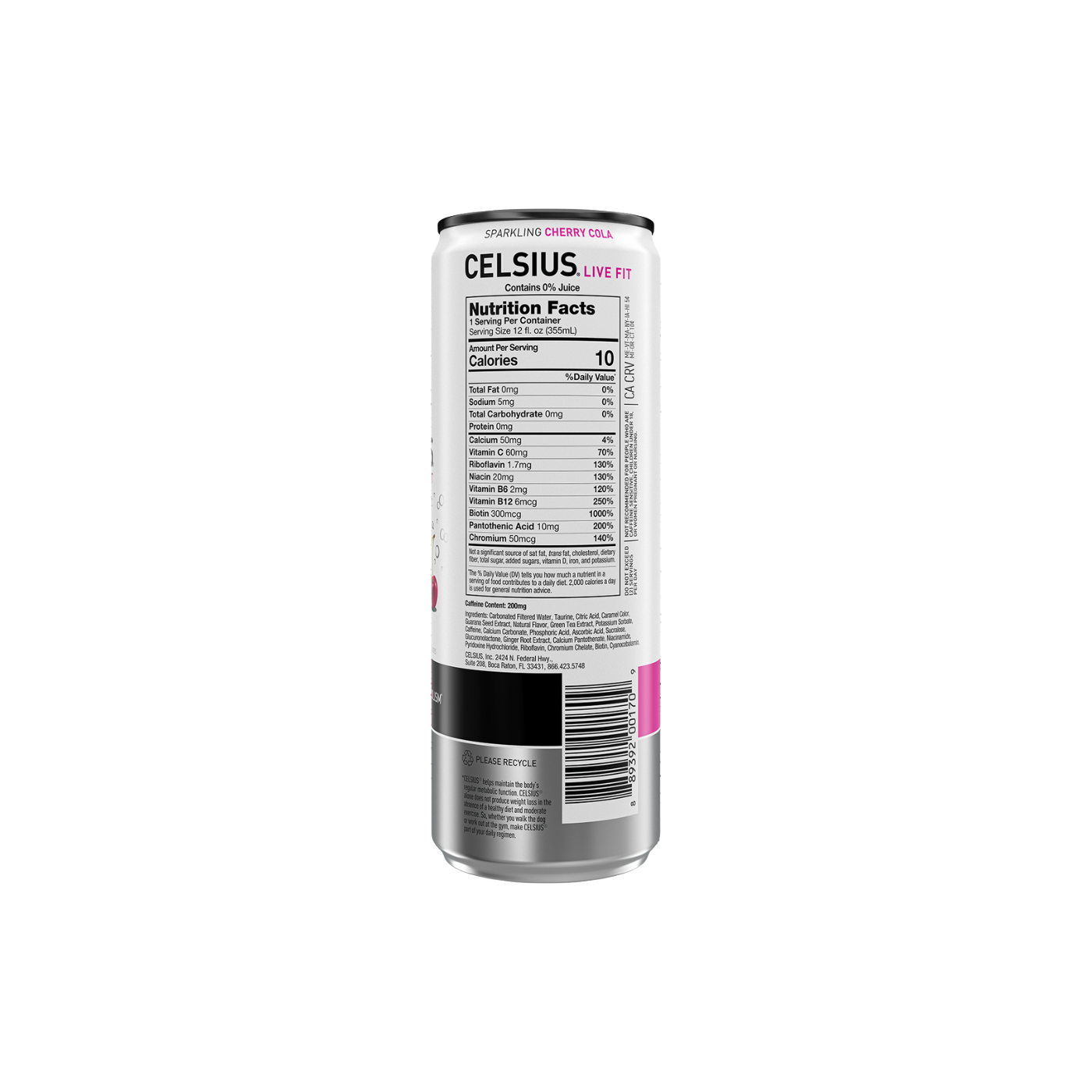 Celsius 12 OZ Cherry Cola