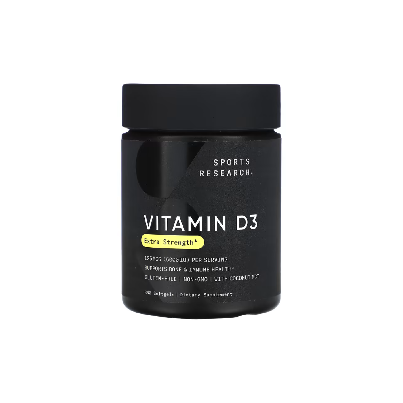 -Vitamin D3 With Coconut Oil 5000IU