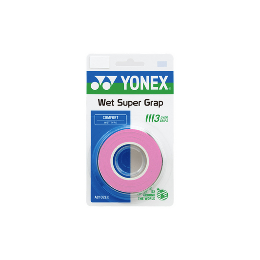 Yonex Wet Super Grap Overgrip Pink