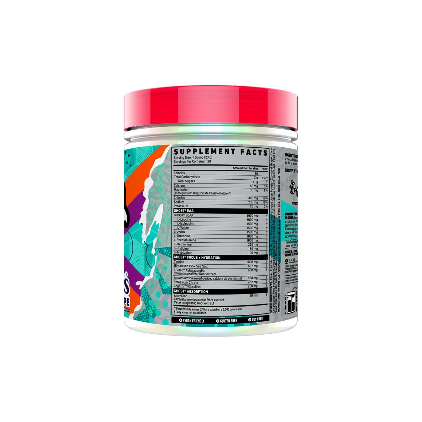 Ghost Intra Blue Raspberry 20SERV