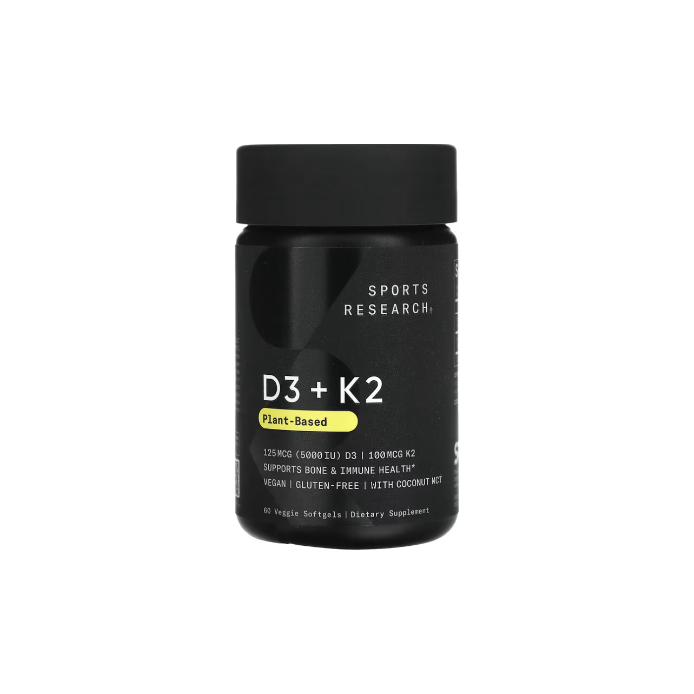 Vegan D3 5000 IU + Vitamin K2 X 60