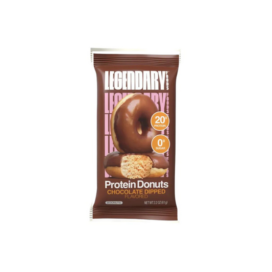 Protein Donut Chocolate Dipped