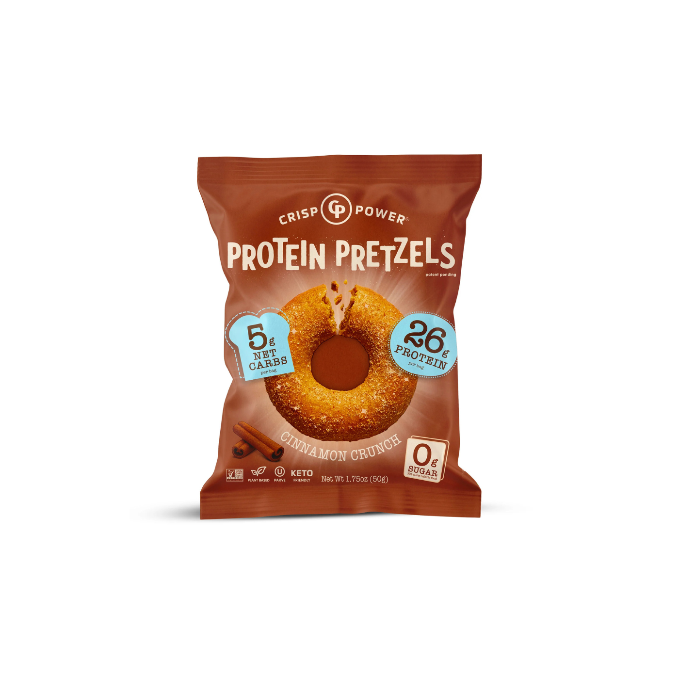 Cinnamon Pretzel Crisp Power