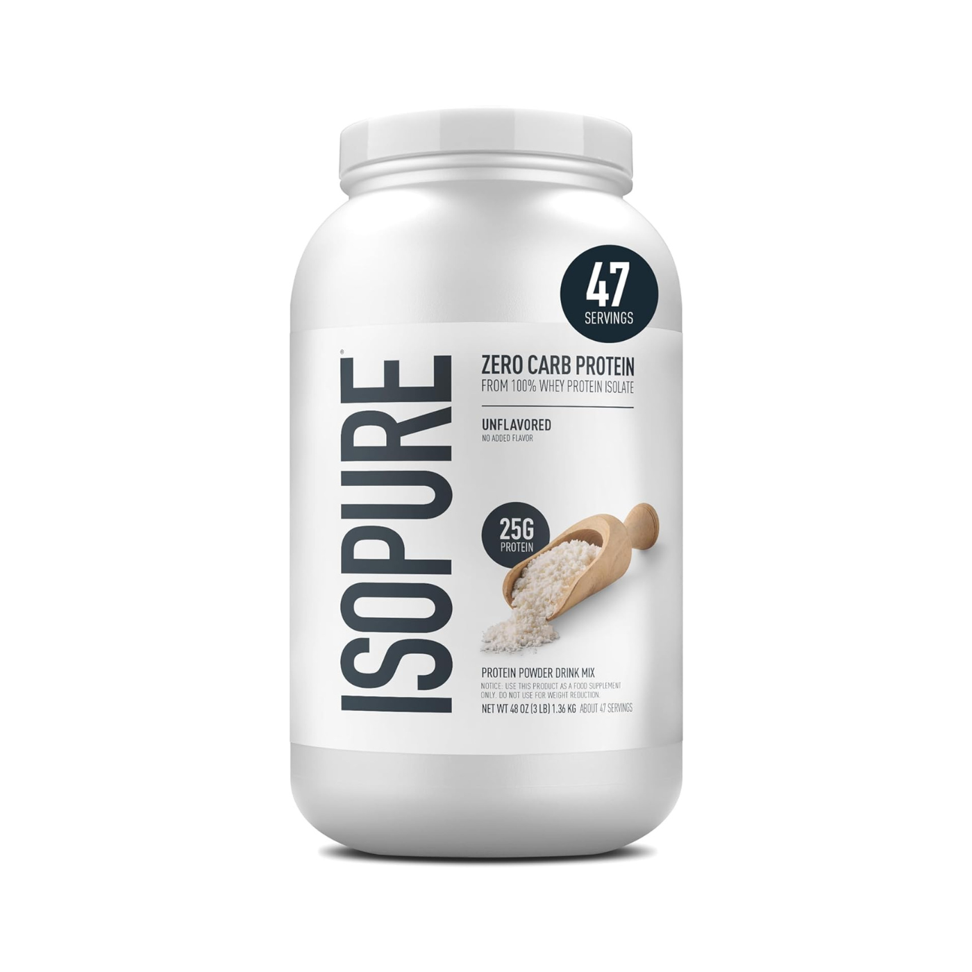 Isopure Zero Carb Unflavored