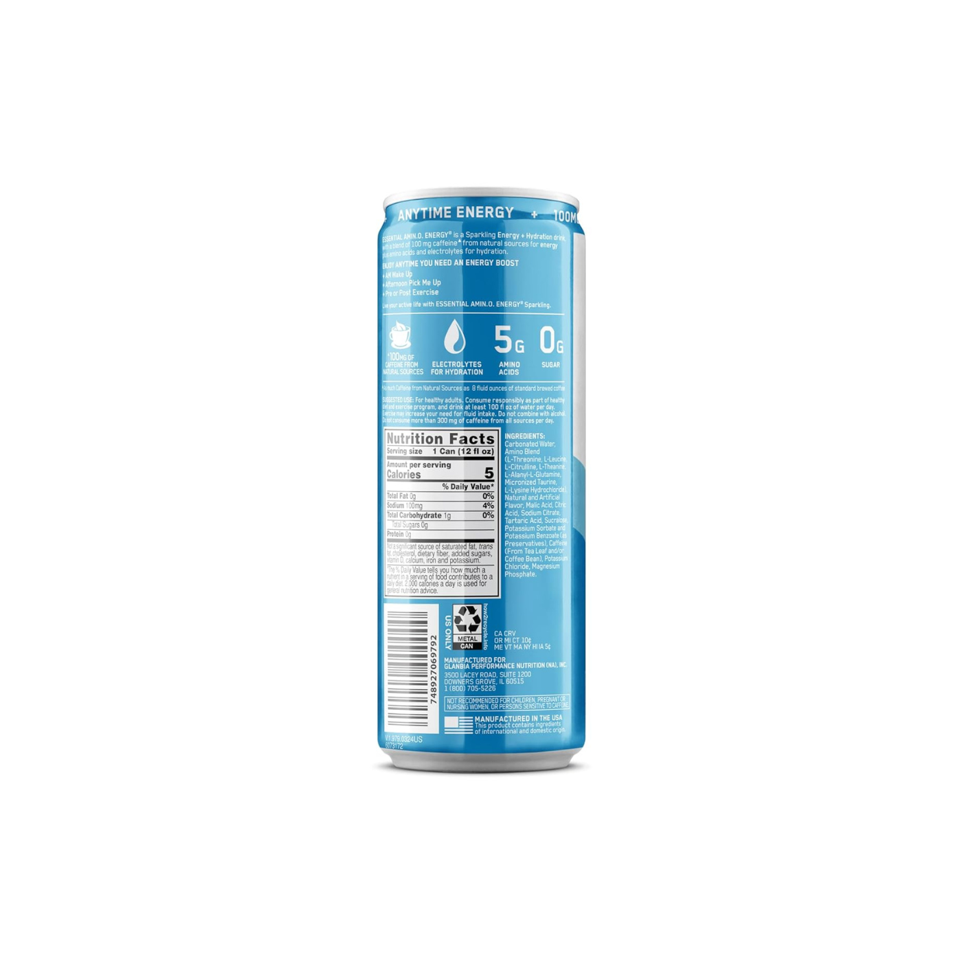 Amino Energy Blue Raspberry Rush