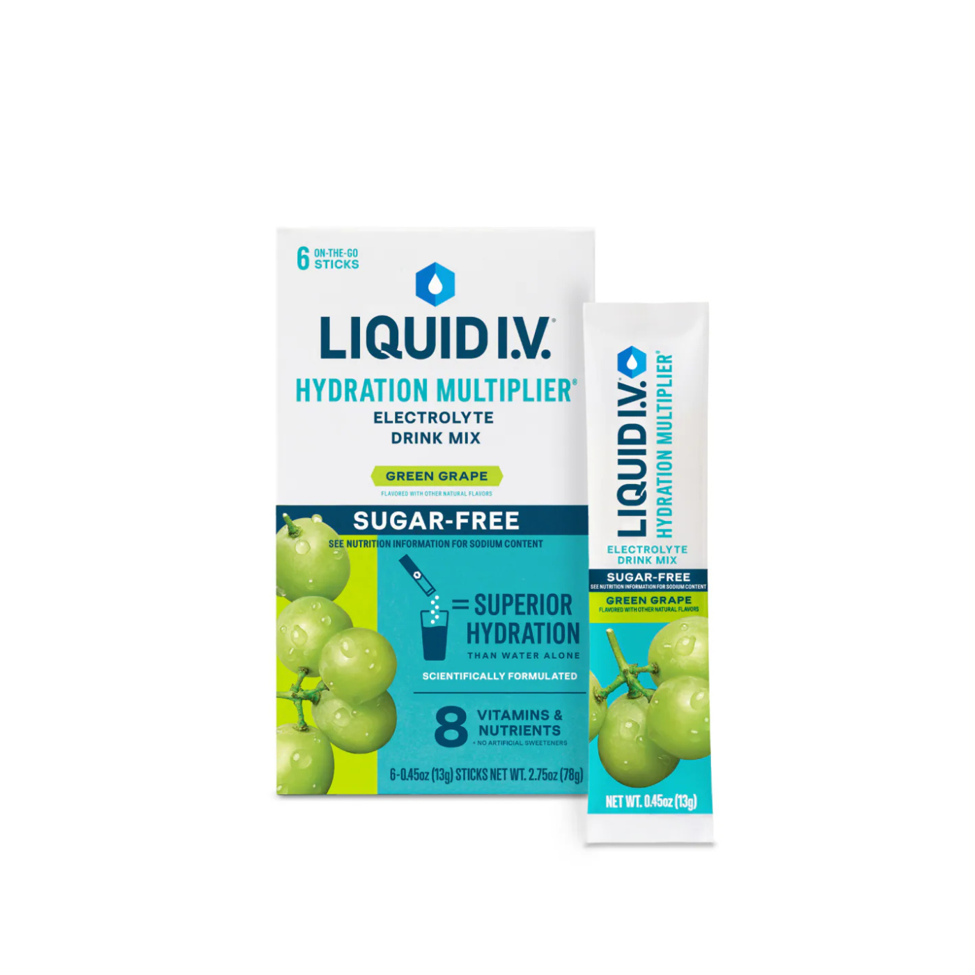 Liqui IV  Hydration Stick Green x10