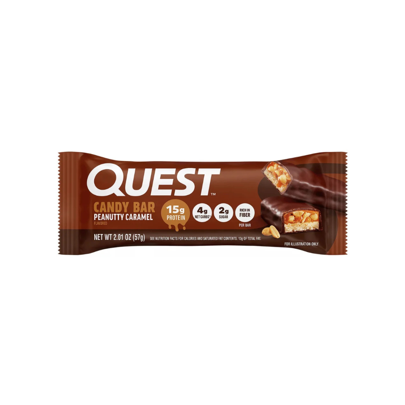 Quest Candy Bar Peanut Caramel