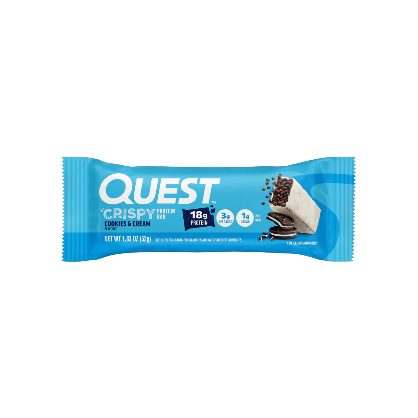 Quest Hero Crispy Cookies And Cream