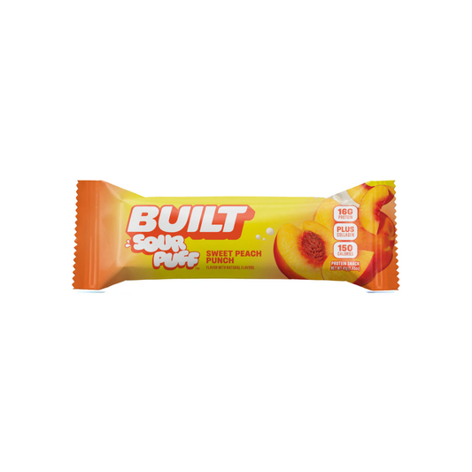 Built Bar Sour Puff Sweet Peach Punch