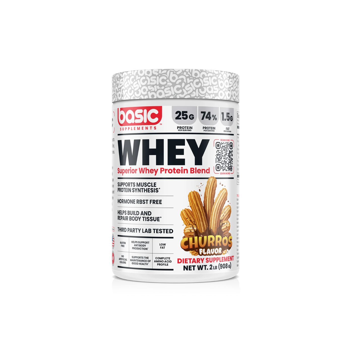 Basic Whey Churros 2LB