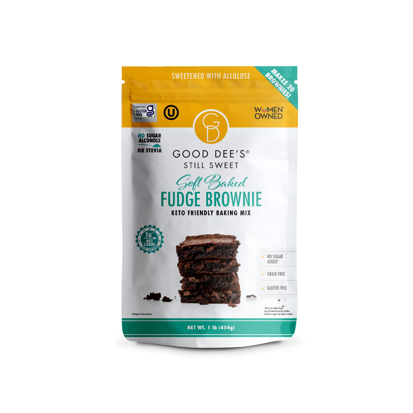 Soft Baked Fudge Brownie