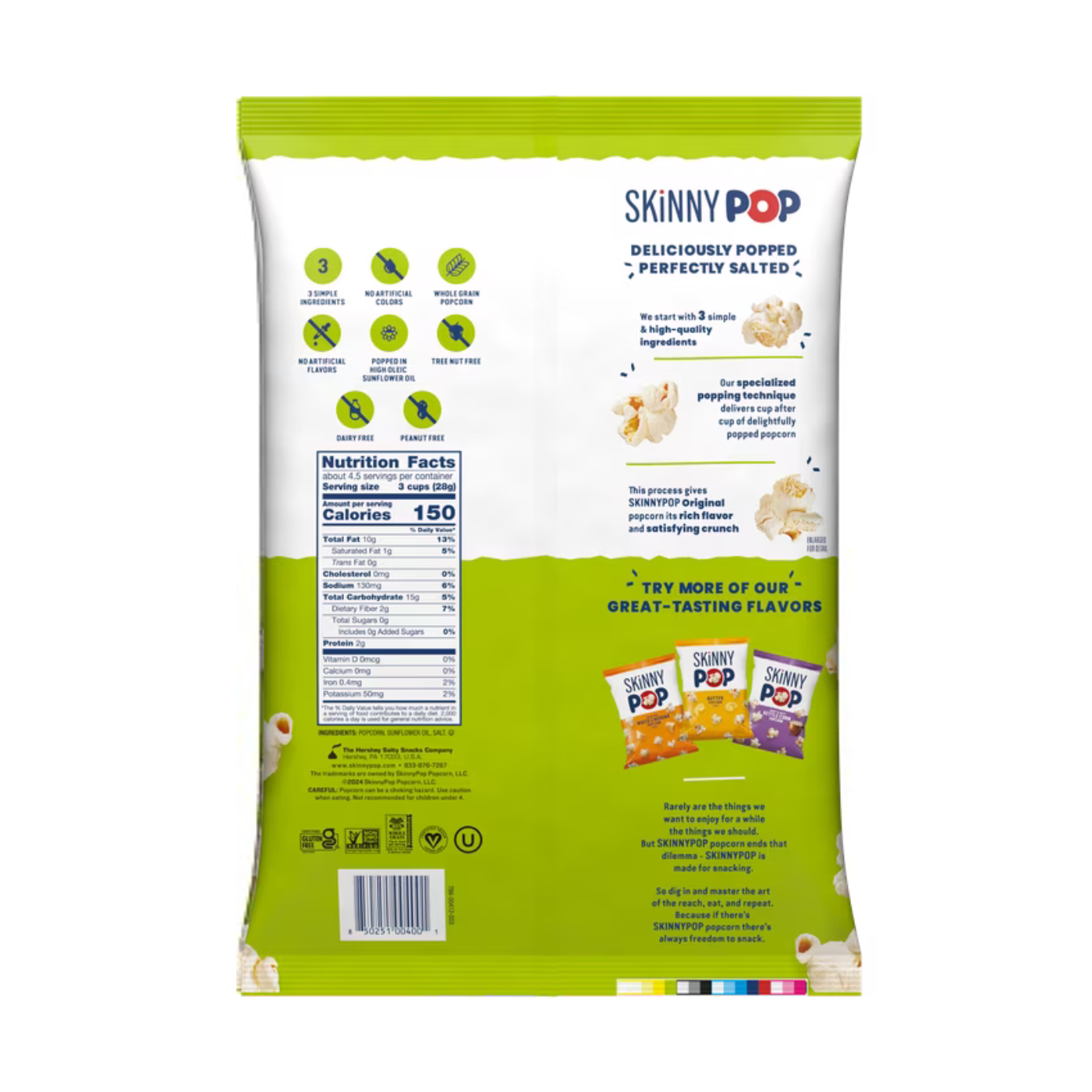 Skinny Pop Original 4.40oz