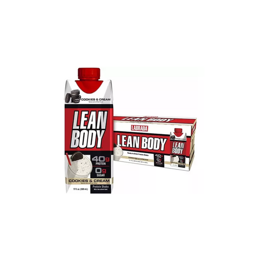 Lean Body Cookies and Cream caja de 12 unidades