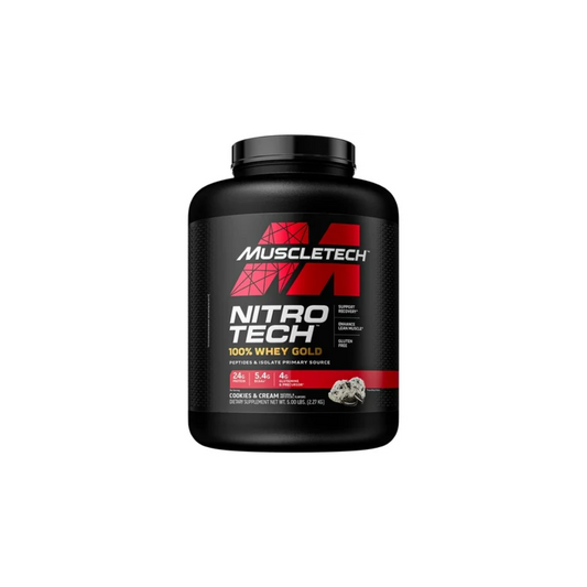 Nitro Tech 100% Whey Gold Cookies and Cream 5lb