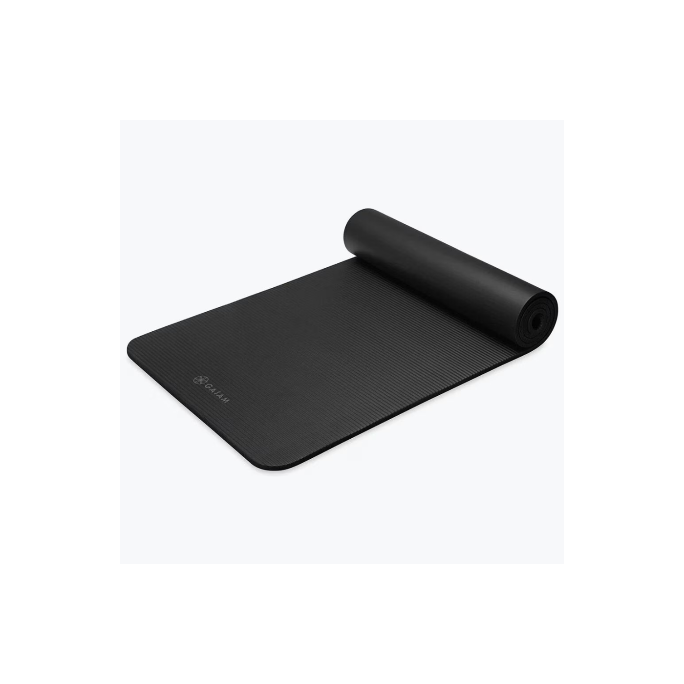 10MM Solid Yoga Mat Black