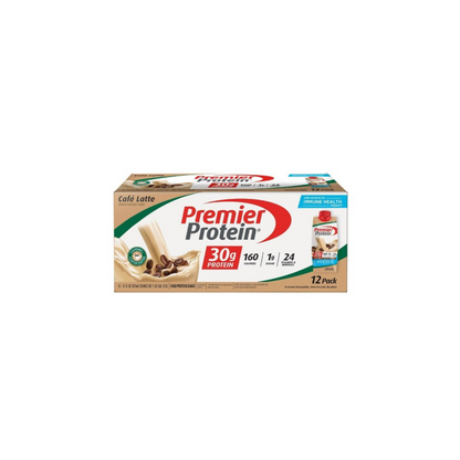 Premier Protein Cafe Latte Caja 12 unidades